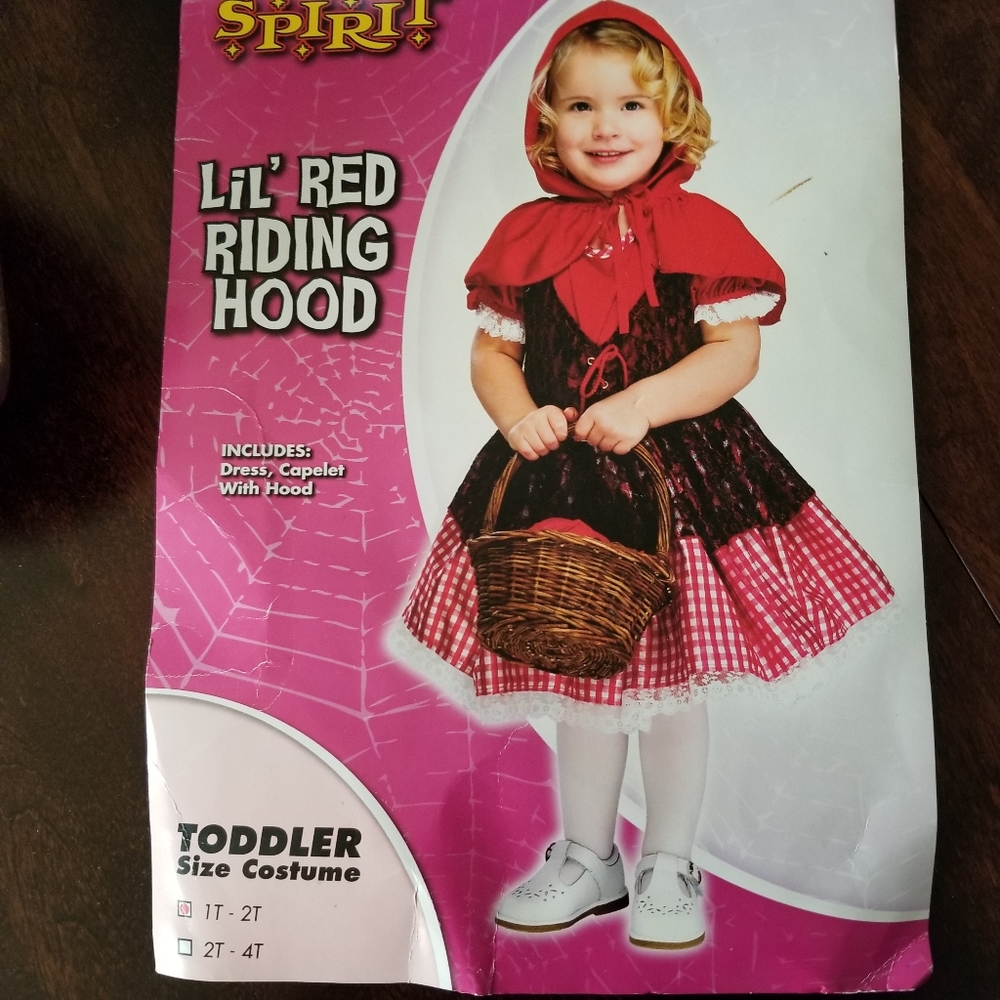 LITTLE RED RIDING HOOD, 1-2T